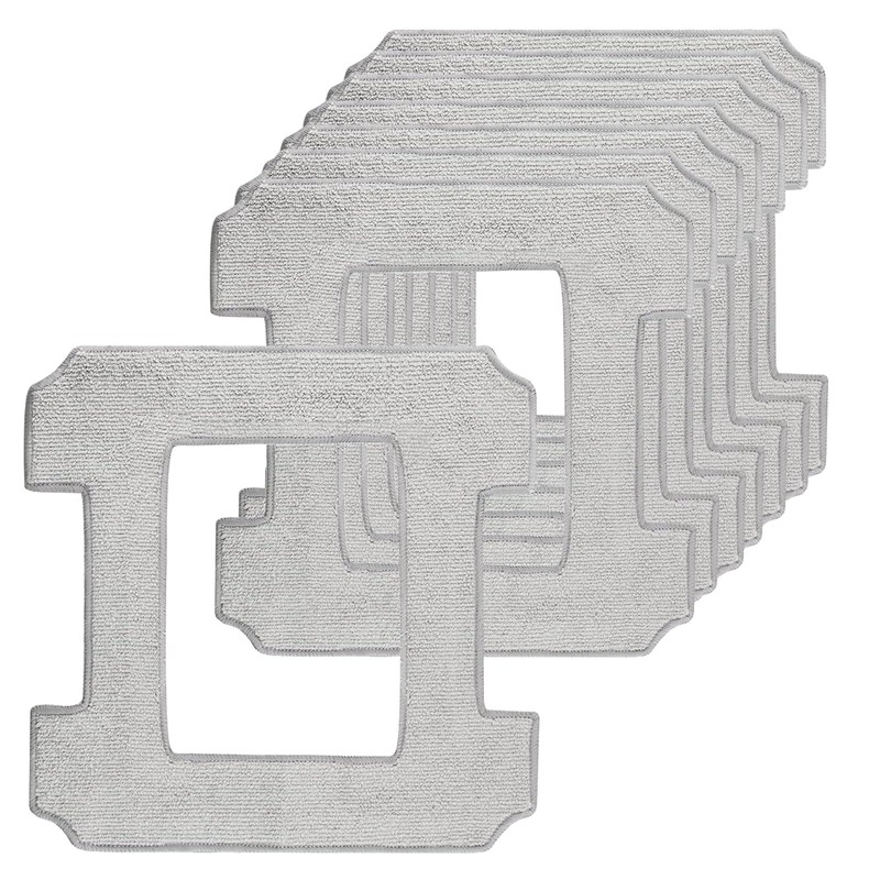 Pack of 8 Cleaning Pads for Ecovacs W1 Pro/W1/W2 Omni/W2