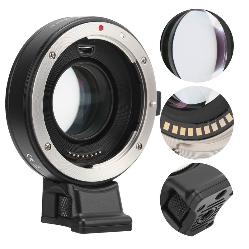 YKEASU EFEOS M Booster 0.71X Focal Reducer Lens Mount Adapter