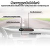 Multifunction Car Anti-Slip Mat with 360° Rotating Auto Phone Holder,