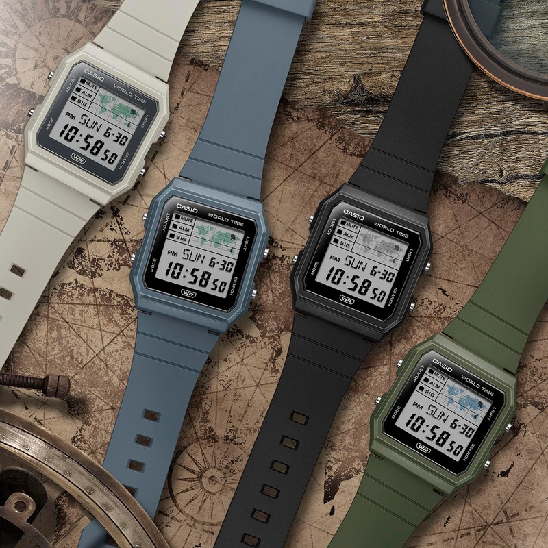 Casio Classic Wristwatch, LF-30W, Uses Environmentally Friendly Materials, beige
