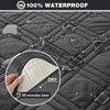 TAOCOCO 100% Waterproof Oversized Loveseat Recliner Cover, Non Slip Split