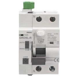 Rearmable Superimmunized Differential SI 2P 40A 30mA 6Ka TYPE A. Super Immunized Auto Rearmable Differential Switch Automatic Rearme Circuit Breaker Din Rail