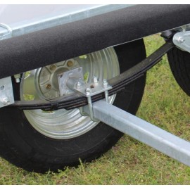 EZ loader Boat Trailer Leaf Spring Axle U-Bolt Mount Kit 2 x 3" Part 300-015976