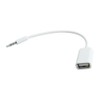 FYL 3.5mm AUX端子用オーディオプラグジャック（オス）からUSB2.0（メス）への変換ケーブルコード