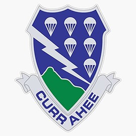 HOF Trading 506Th Parachute Infantry Regiment Vinyl Sticker Waterproof Decal Laptop Wall Window Bumper Sticker 5"