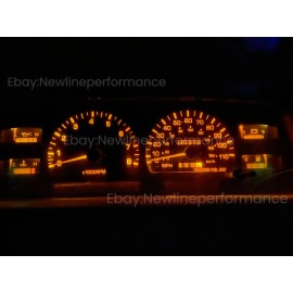 newlineperformance Amber Orange Cluster LED Bulb Kit for Toyota 4Runner Pickup Truck 1989-1995