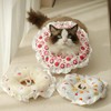 Cute Cat Recovery Collar Soft Adjustable Cats Cone Anti-Bite Pet