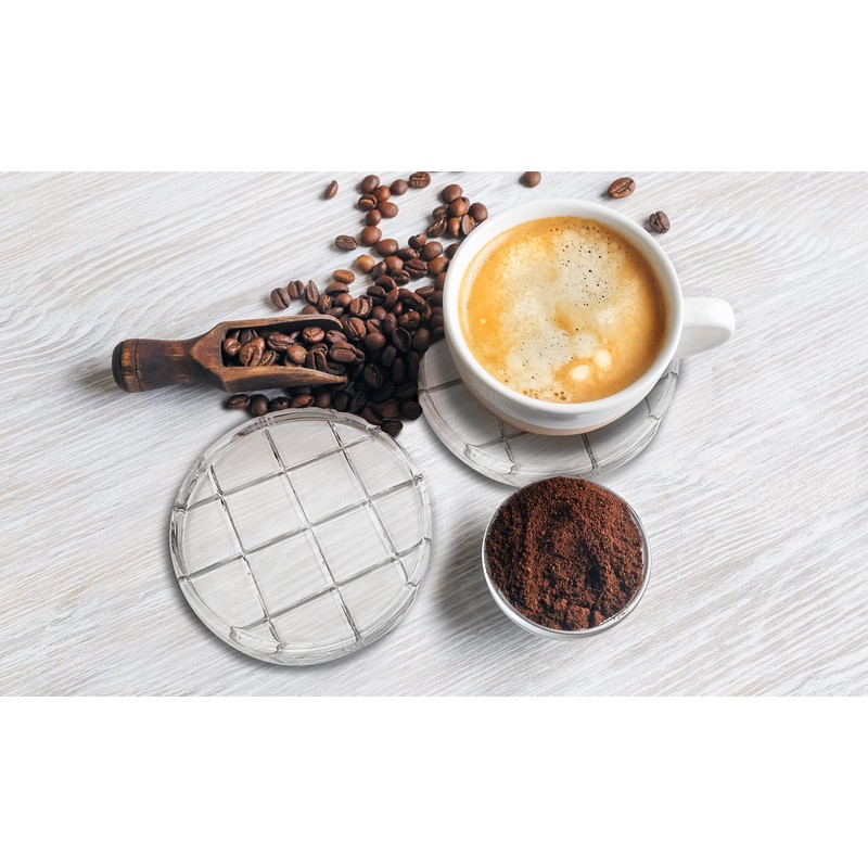 Eternal Living Crystal Coaster Modern Design | Absorbent Glass Coasters