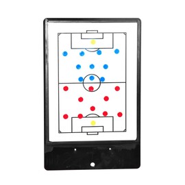 Soccer Innovations 2 Sided Magnet Coaching Clip Board (15"x10") with Magnets and Dry Erase Pen.