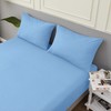 LINENOVA 100% Luxury Cotton Standard Pillowcases(Set of 2),Super Soft and