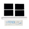 Utensilux Bundle Rubber Maid Silvershield Food Storage Containers Half Cup