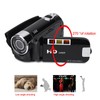 EIMSOAH Camcorder Full HD, 270° Rotation, 16x High Resolution Digital