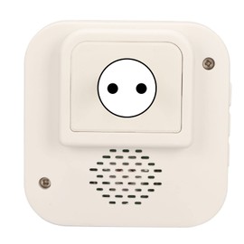 Wireless Carer Pager, 2 for 1 Long Distance Transmission, 4 Level Volume Smart Call System, SOS Call Button, 38 Music Tracks, for Attention Pager at Home