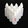 Wowlife Clear 5ml/10ml/8ml/15ml/20ml/30ml/50ml White Plastic Empty Squeezable Dropper Bottles 50