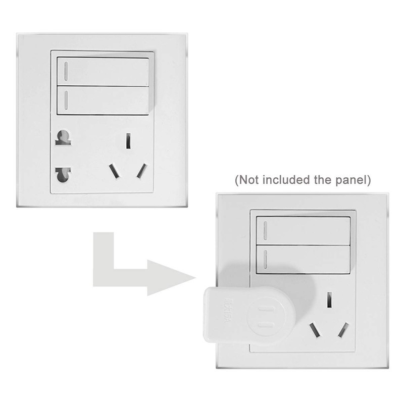 xiwai NEMA 1-15P USA Outlet Saver Power Extension Adapter 2-Prong