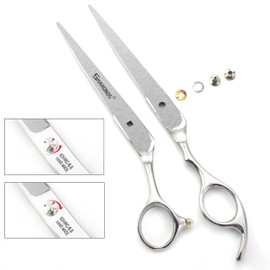 6.5" Shaving Shears, Barber Shears, Bangs Shears, Beginners, Hairdresser, Stainless Steel, Self Cut