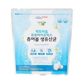 Lactorium Probiotics Chewable Live Probiotics (60 Tablets) / 락토리움 프로바이오틱스 츄어블 생유산균(60정)