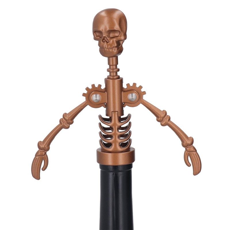 Skull Head Corkscrew Wine Bottle Opener Wine Opener for Birthdays