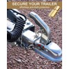 TAVYTH 2 Piece Trailer Lock Clutch Lock with 2 Keys