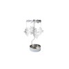 CGB Giftware | Silver Christmas Angel Tealight Spinner | Festive