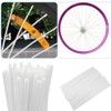 Hitefu 72 Pack Durable Spoke Covers, Universal Bike Spoke Skins