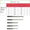 CHCYWJGJ 5 PCS SDS Plus Rotary Hammer Drill Bits and