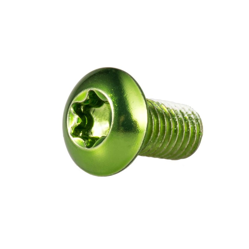 Choose Bike Green Disc Brake Rotor Bolts Screws