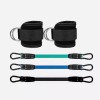 튜빙밴드 발목스트랩 킥백세트 블랙 Tubing Band Ankle Strap Kickback Set