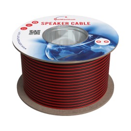SatMaximum Speaker Cable 16AWG 16/2 Bulk In-Wall CL3 Car Audio Home Theater Wire 50FT