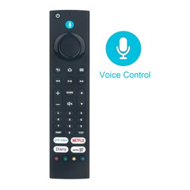 VINABTY Fire Replacement Voice Remote Control fit for TCL 4K QLED TV CF6 series 55CF630 50CF630