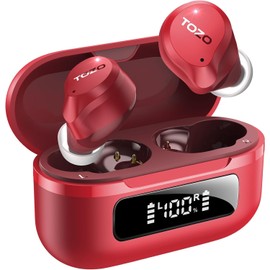 TOZO NC9 Latest Design, Enhanced Sound Quality Version, Fully Wireless Earphones, Compatible with Dedicated Apps, Custom EQ Mode, Noise Canceling, ENC ANC, Instant Connection, Long Distance