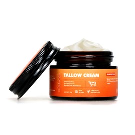 udeserved. Tallow Cream – Gentle Face & Body Moisturizer with Olive Oil & Honey – Nourishing Skincare for All Skin Types – 1.3 oz (37g)