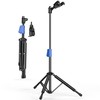 Salvori Folding Guitar Stand with Auto-Lock System, One-button Lift and