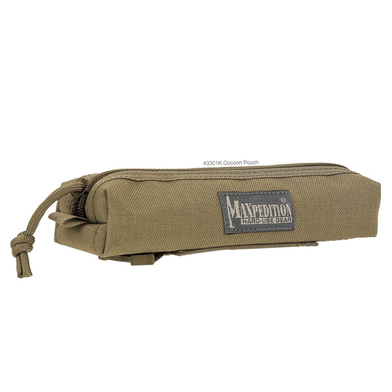 Maxpedition Gear Cocoon Pouch, Khaki, Medium
