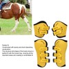 Horse Tendon Boots Fetlock Boots Open Front Breathable Adjustable Protective