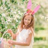 YUNHENTONG Easter Bunny Headband, Cute Rabbit Ears Headband with Realistic