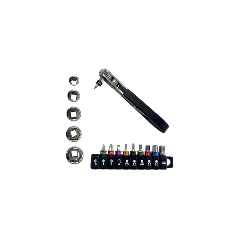 WIZ'A Arklands Offset Ratchet Driver Set WZ-ORD16