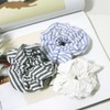 Korean-made scrunchie, hairband, scrunchie hair tie, soft pattern hair tie, elastic band, hair scrunchie, scrunchie, hair tie / 국산 곱창밴드 헤어밴드 곱창머리끈 보들보들패턴 머리끈 고무줄 헤어슈슈 곱창끈 헤어끈