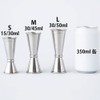 CASUAL PRODUCT 027246 NEW Standard Measure Cup, M, 30/45ml, Cocktail