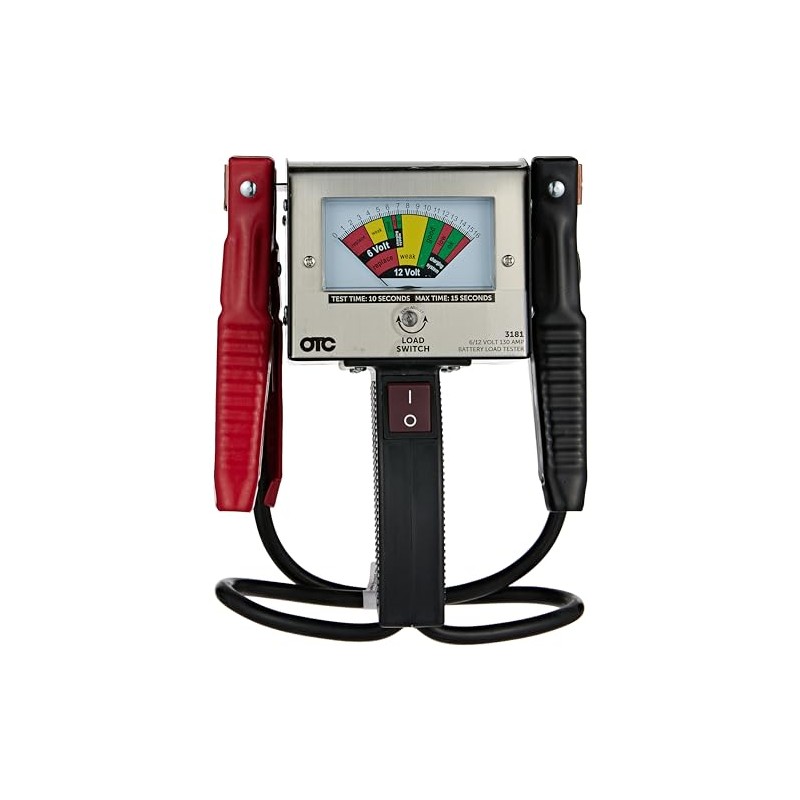OTC 3181 130 Amp Heavy-Duty Battery Load Tester Black