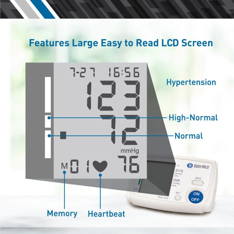 BodyMed Digital Blood Pressure Monitor