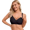 Nursing Bras for Breastfeeding Seamless Wireless Support Maternity Bra Soft