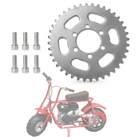 35 Chain 40 Tooth Sprocket - PSLER 40T Rear Sprocket Replacement Part for Go Kart Quad Mini Bike Dirt Bikes Monster Moto Mega Moto TaoTao GK80 Gas Go Kart