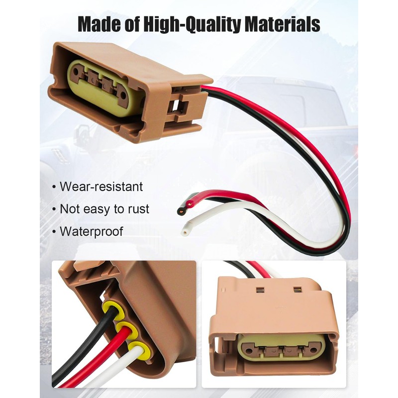 Turn Signal Socket and Pigtail Connector Fit for Ford F-150