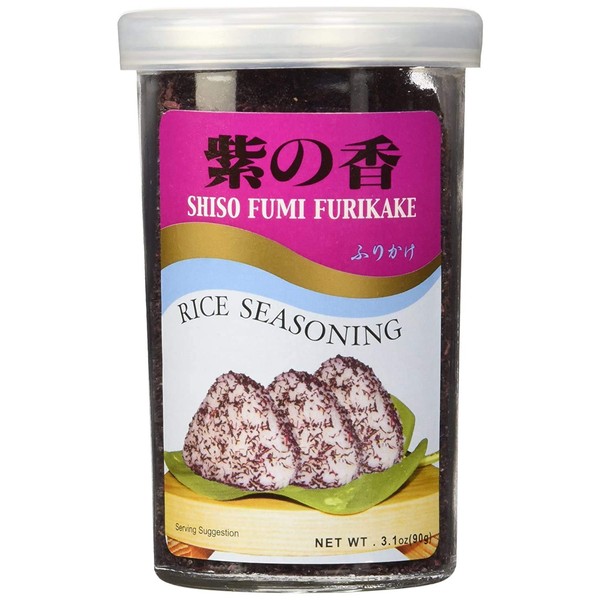 JFC - Shiso Fumi Furikake (condimento de arroz) 3.1 oz (paquete individual)