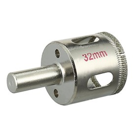 uxcell 32mm Diamond Coated Glass Hole Saw Drill Bits for Ceramic Tile Marble Rock Porcelain