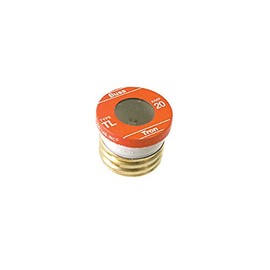 Bussmann TL-20PK4 20 Amp Time Delay, Loaded Link Edison Base Plug Fuse, 125V UL Listed, 4-Pack