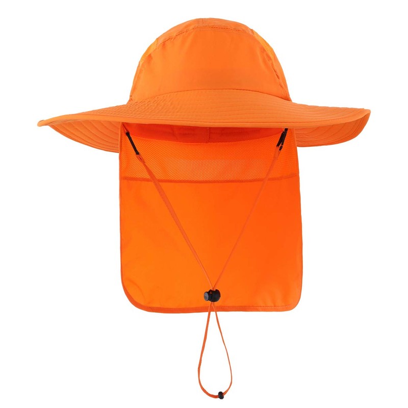 Connectile Outdoor Unisex UPF 50+ Wide Brim Safari Hat Summer