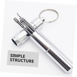 FRCOLOR 1 Set Portable Ear Scoop Set Stainless Steel Spiral Tool for Ear Cleaning Durable Easy to Use for Home Travel Secure Smooth Surface