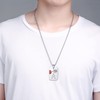 XOYOYZU Basketball Necklace for Men Initial Letter Pendant Necklace Bible